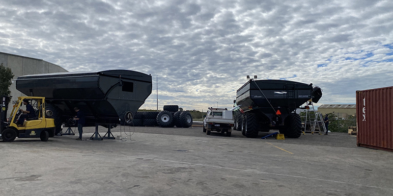 Chaser Bin Builds Welshpool