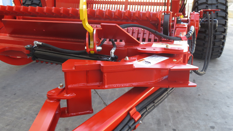 Rock Picker Two Position Hitch