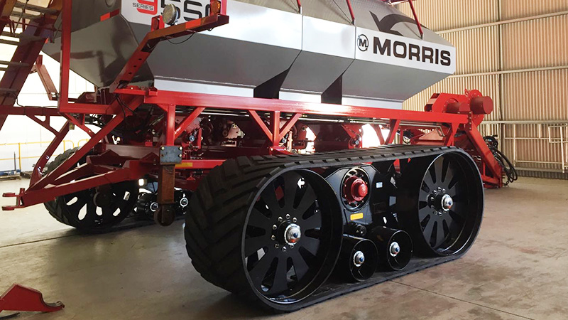 Elmer's Transfer Tracks on Morris Air Cart