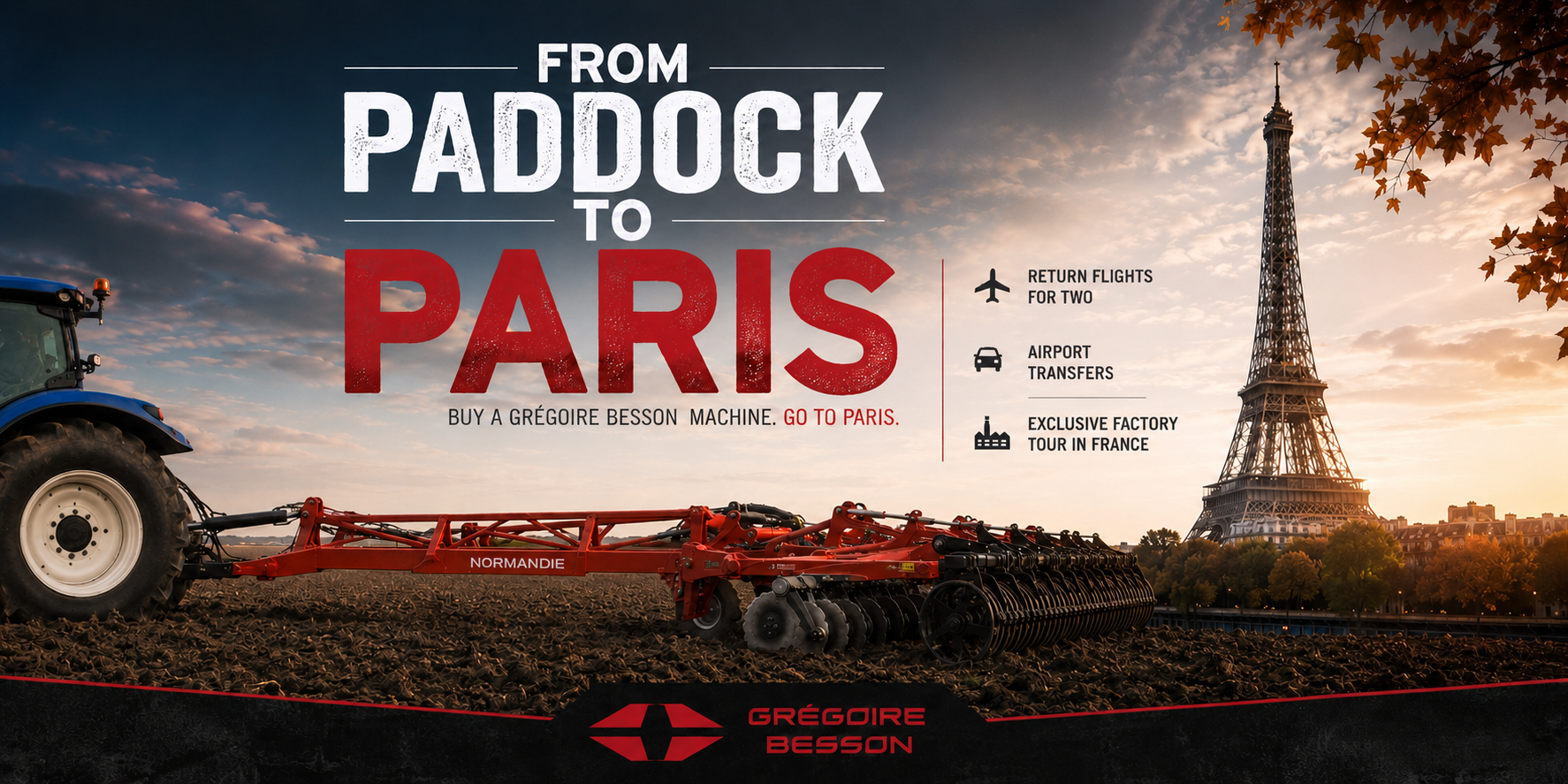 Paddock to Paris Hero